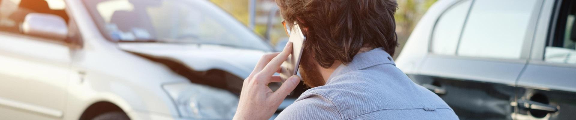 a person talking on a cell phone